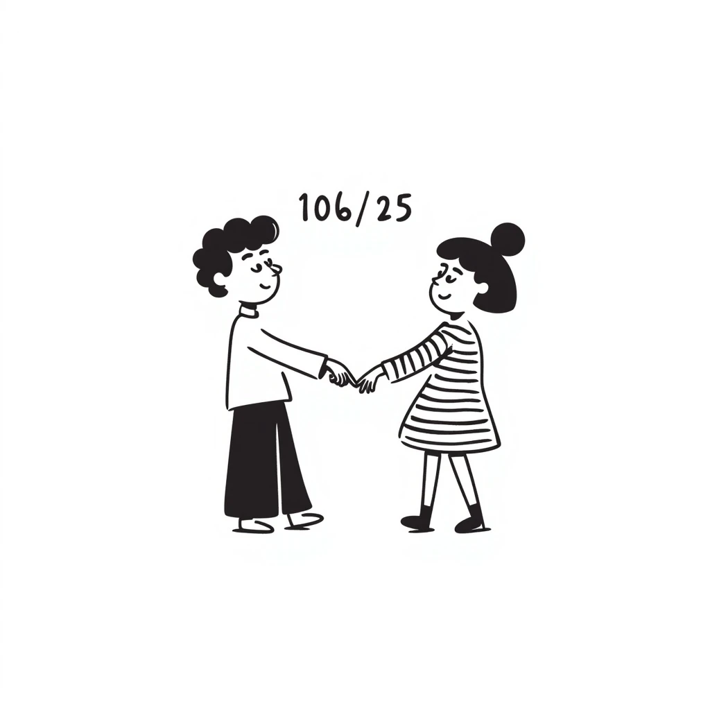 Add the date 10/6/25 below the Greek names ΑΝΤΩΝΗΣ and ΣΑΒΒΙΝΑ in the heart, keeping the handwritten or doodle style. emoji