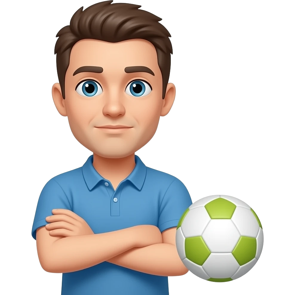 Shrugging ball emoji