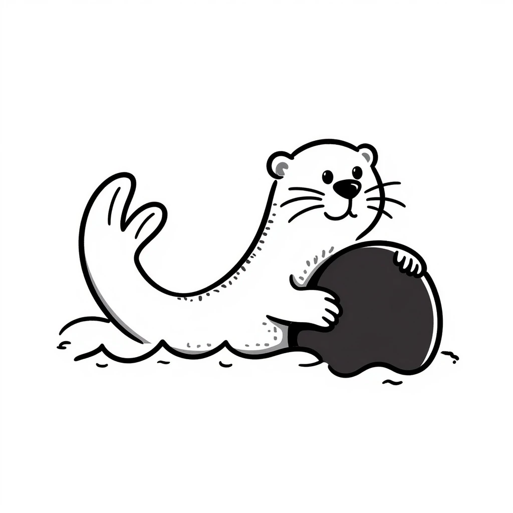 Sea otter emoji