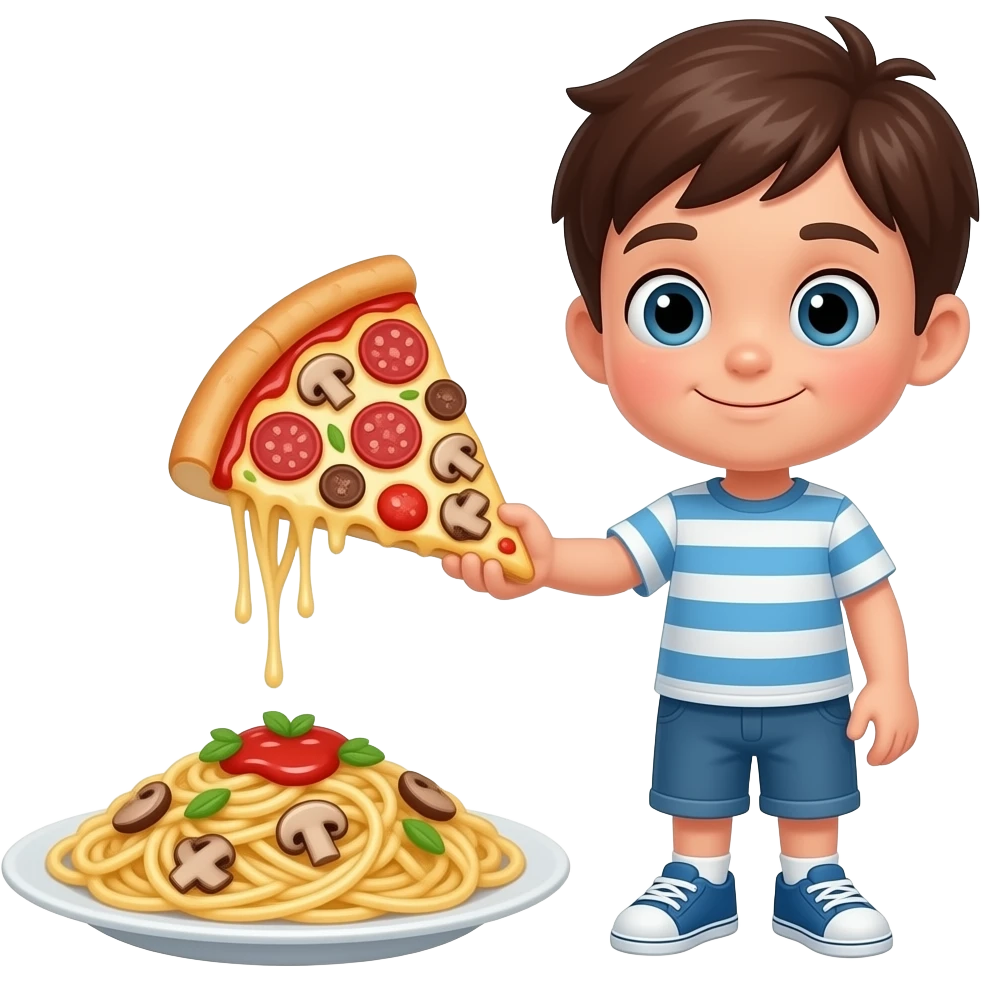 Hi Kids, here is learning activity with Animated Cartoons in Nursery Rhymes - made - By The Kids, For The Kids And Of The Kids! On top of my pizza All covered with sauce, Could not find the mushrooms, I think they got lost on top my spaghetti emoji