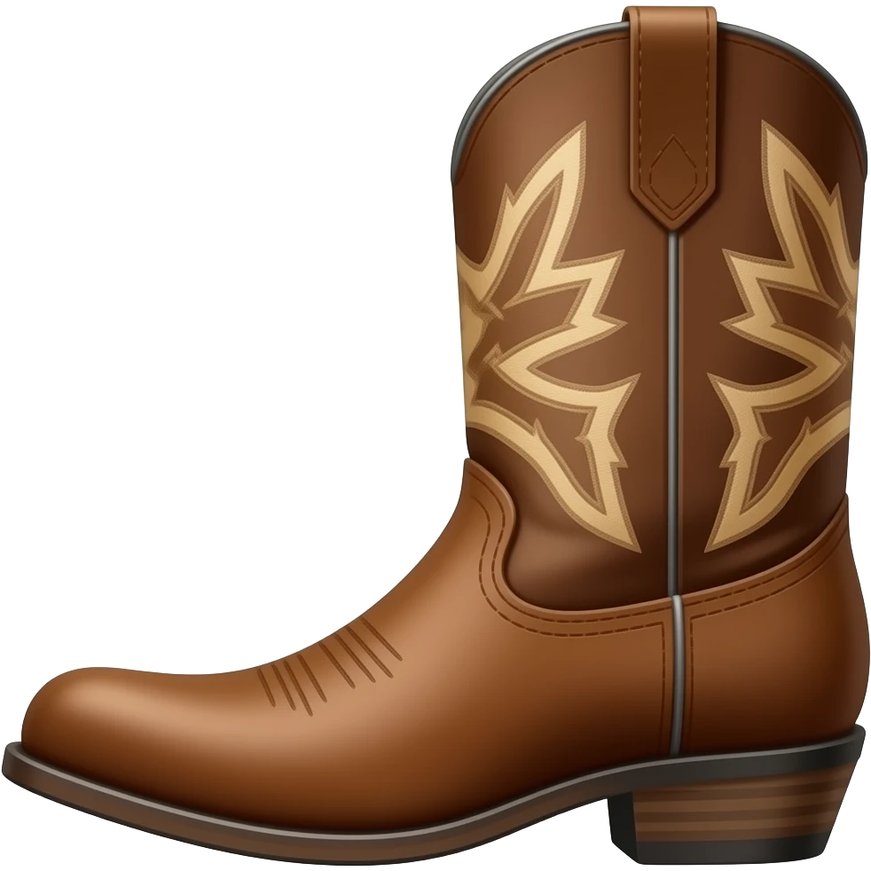 cowboy boots emoji