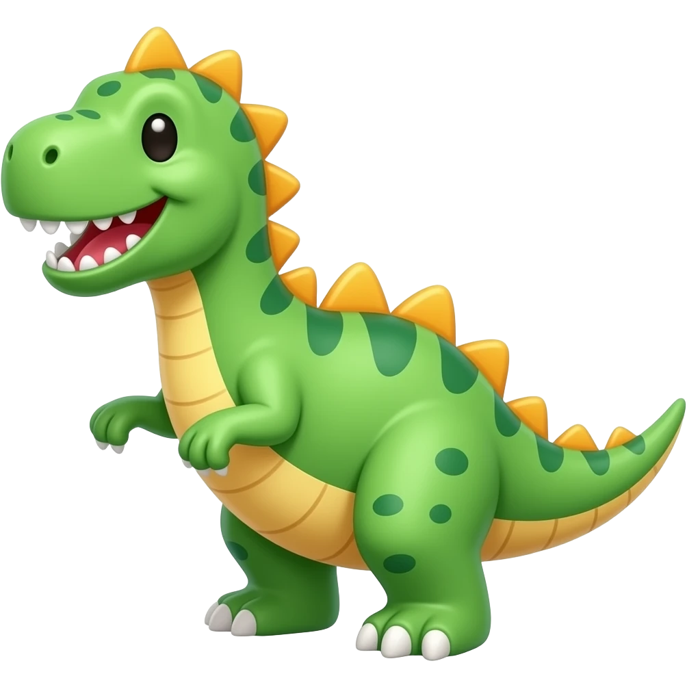 Create a happy baby dinosaur emoji