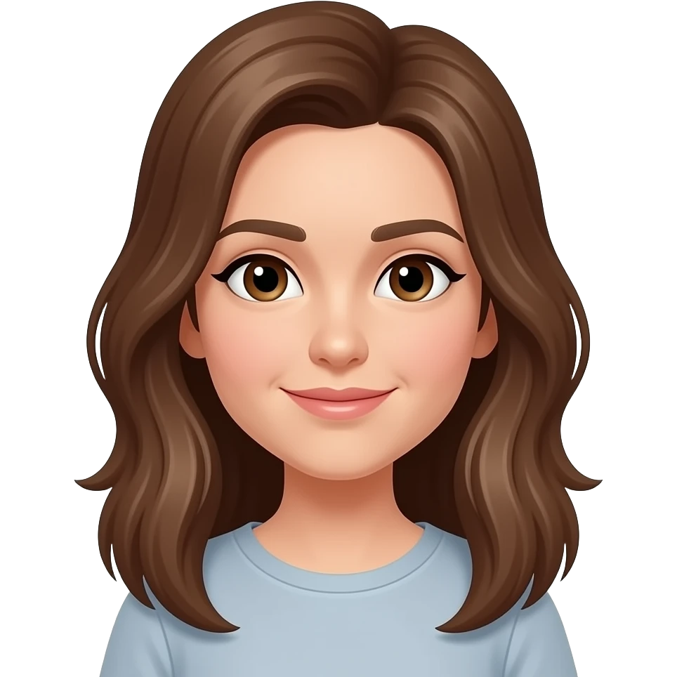 with long hair please emoji