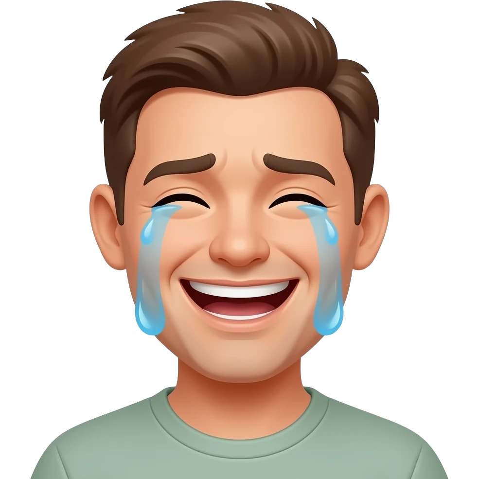 Laughing and crying emoji