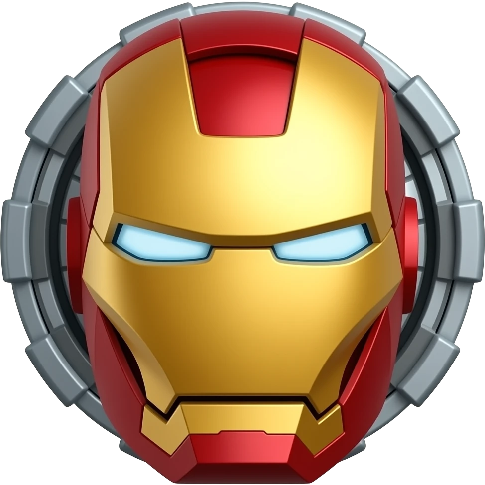 Advanced arc reactor ironman 3d emoji