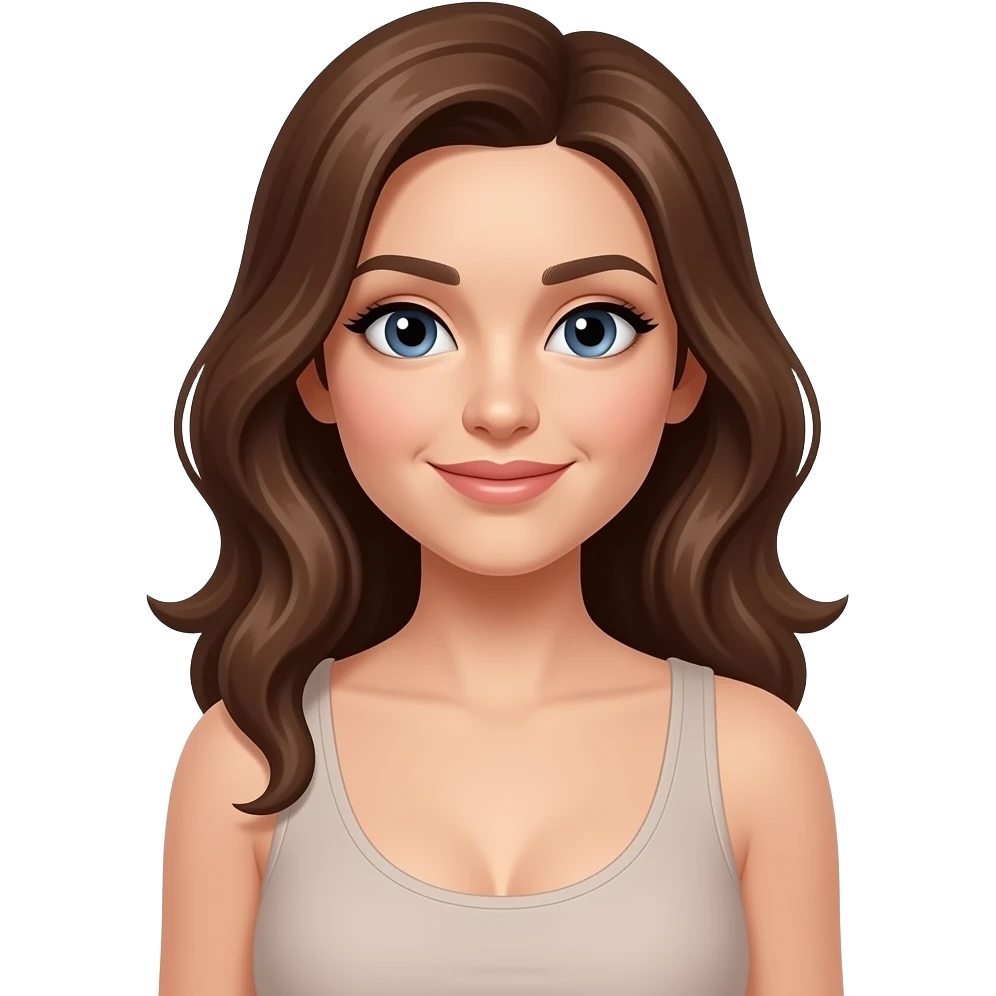 Woman with nude areola emoji