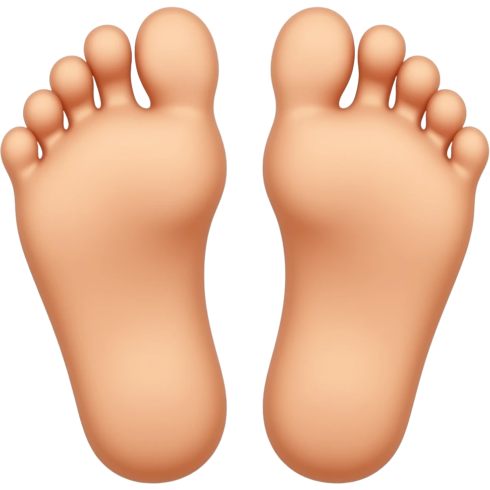 Emoji feet up spreading ass emoji