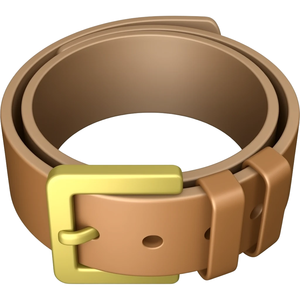 Only belt emoji