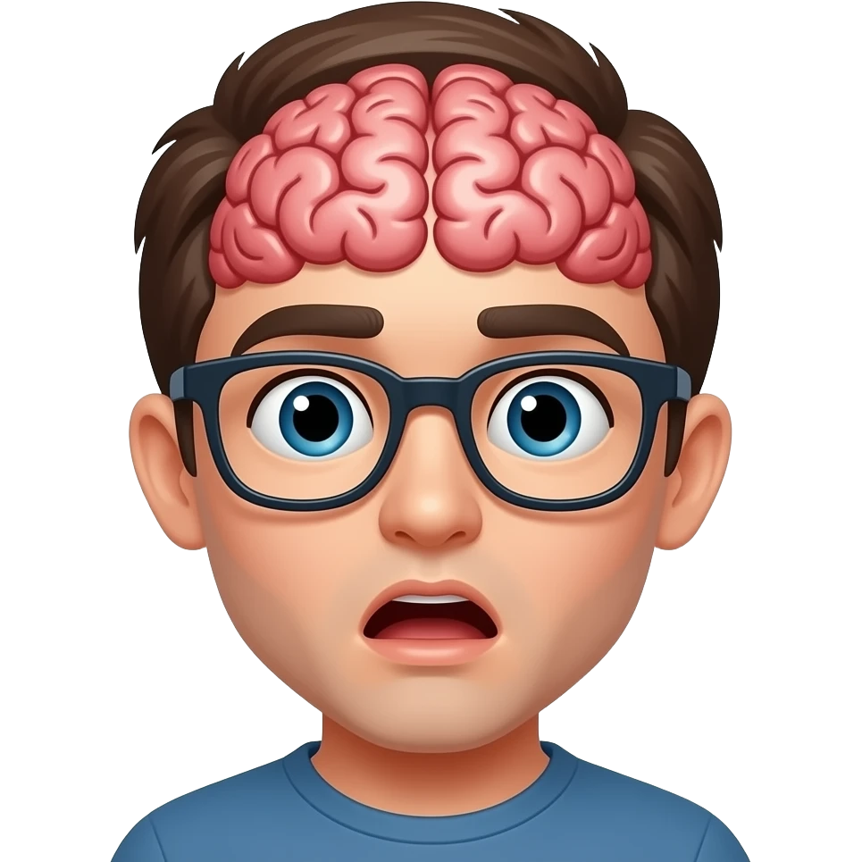 👓😮🧠💥 emoji