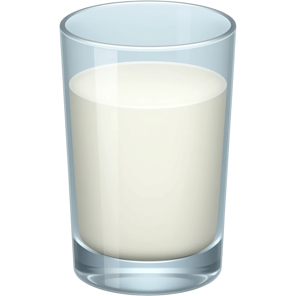 Glass of Milk emoji