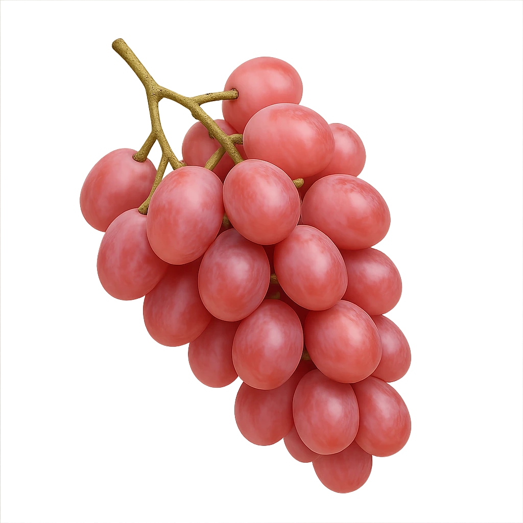pink grapes, no background emoji