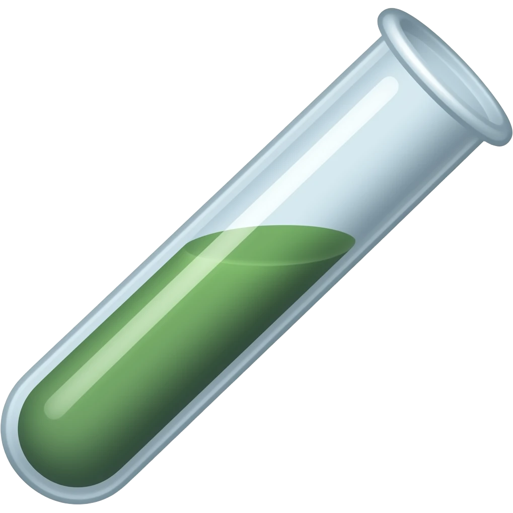 Пробирка emoji