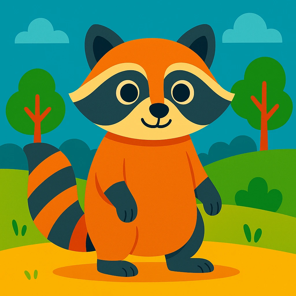 Raccoon emoji