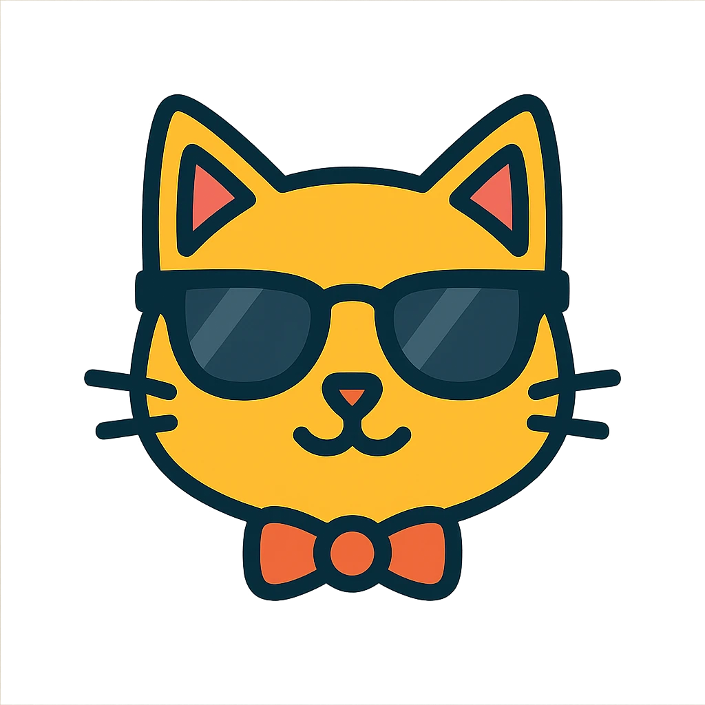 cat wearing sunglasses emoji