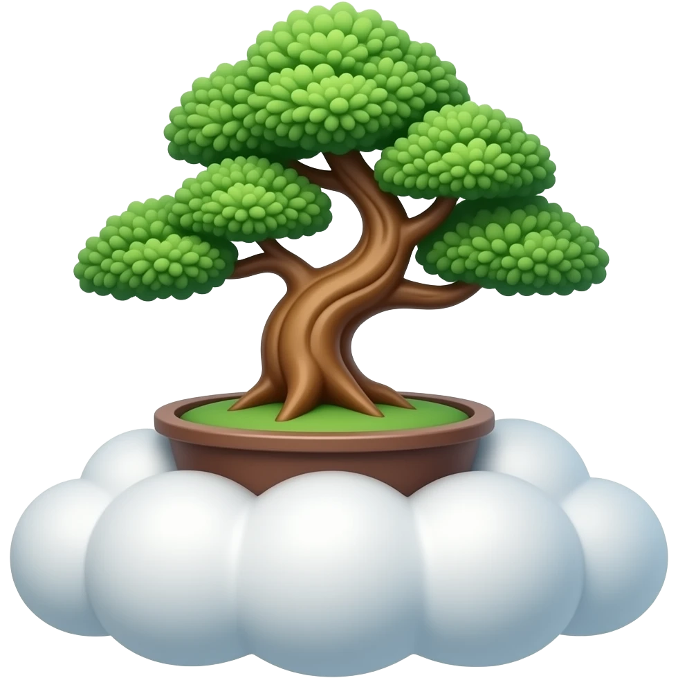 bonsia cloud emoji