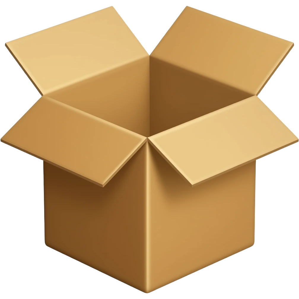 cardboard box emoji