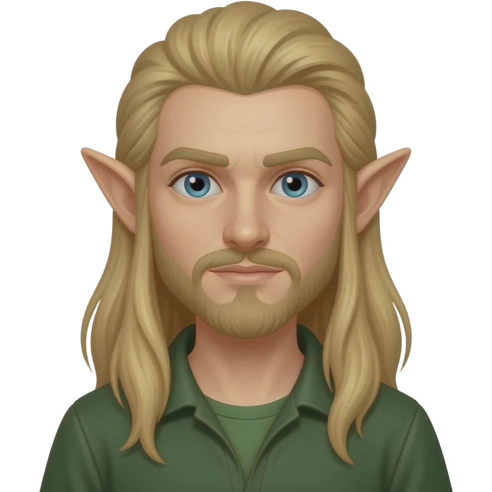 A elf Druid emoji