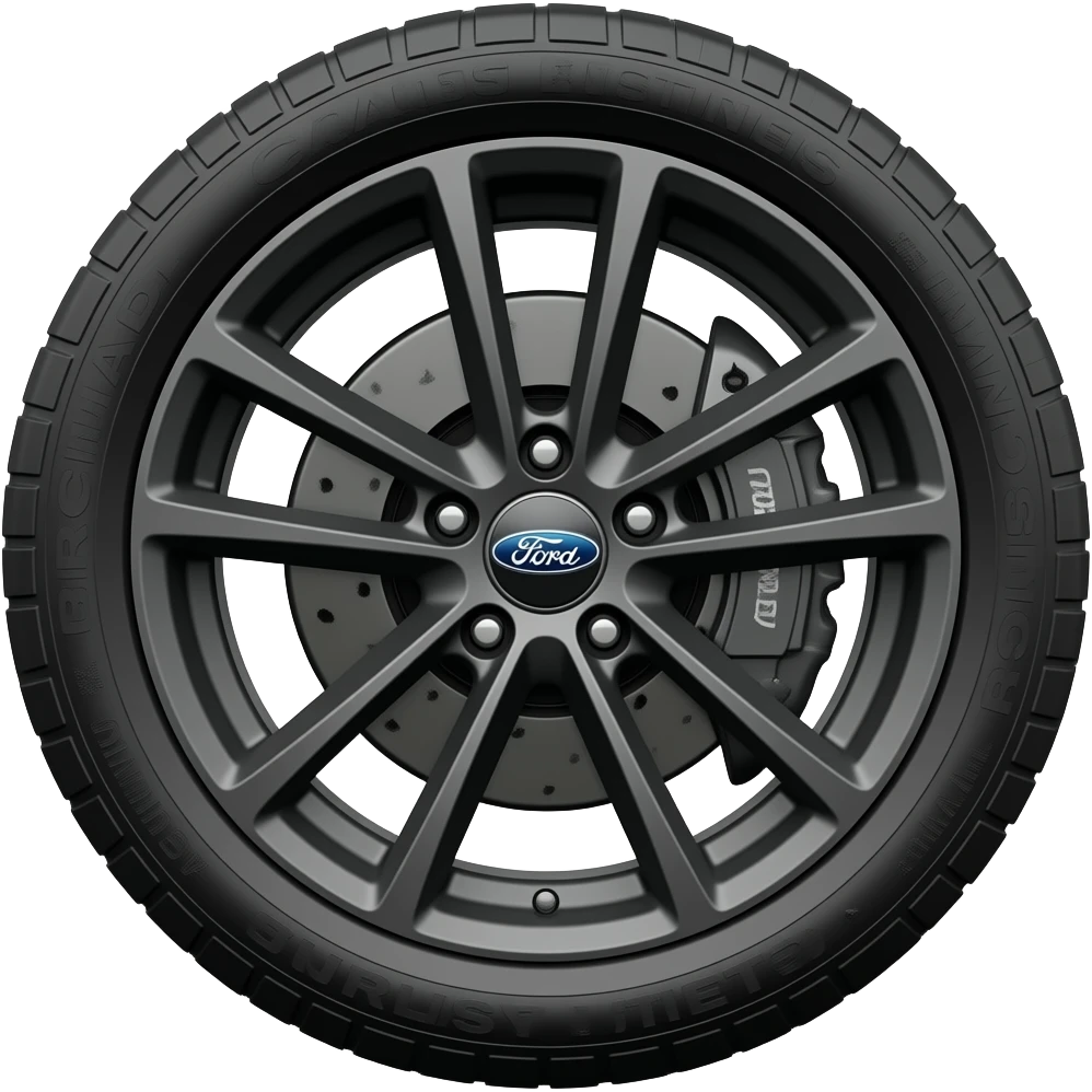 ford  kuga mk II tractand rulota burstner in spate black dark grey emoji