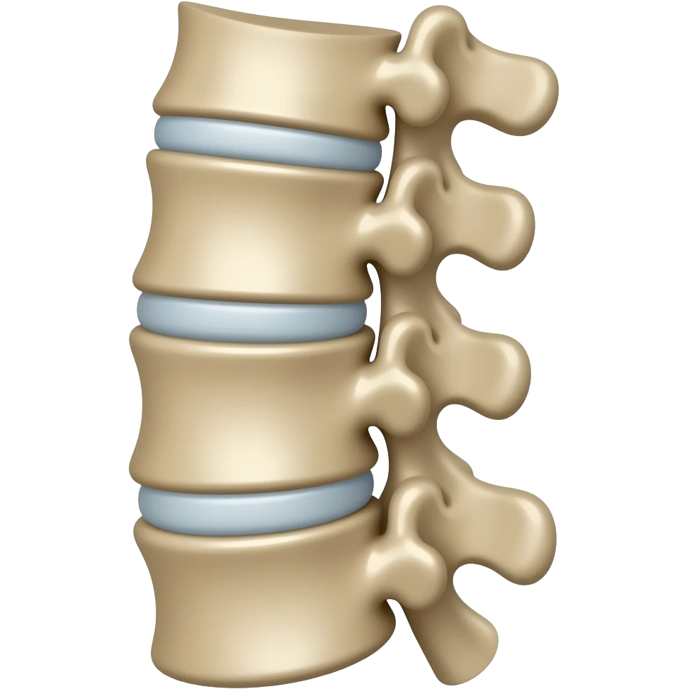 Vértebras lombares emoji
