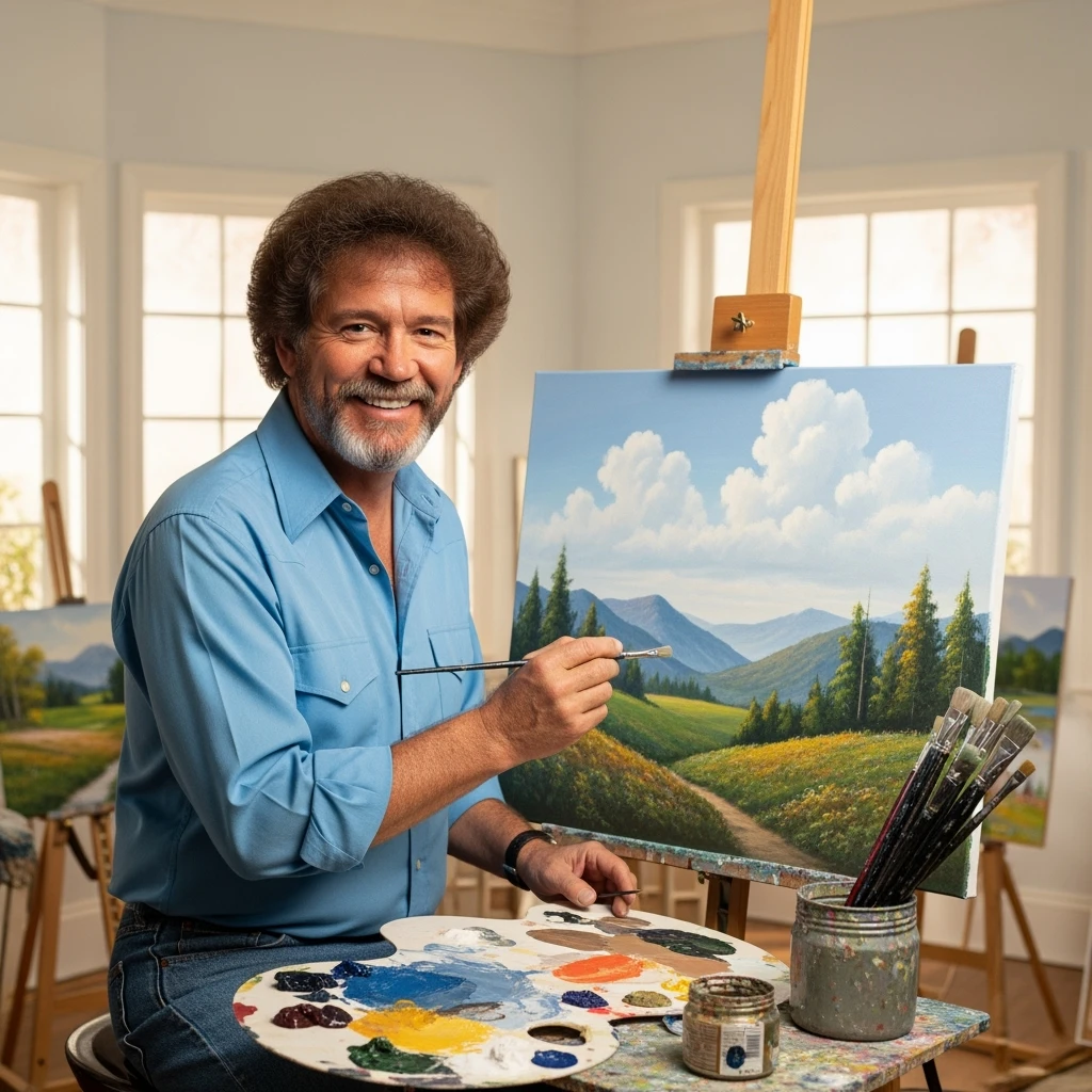 bob ross emoji