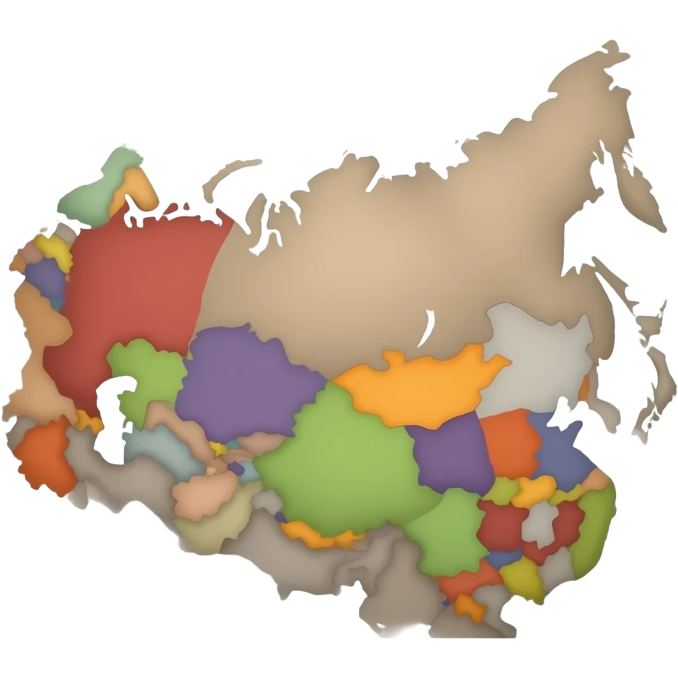 Soviet map emoji