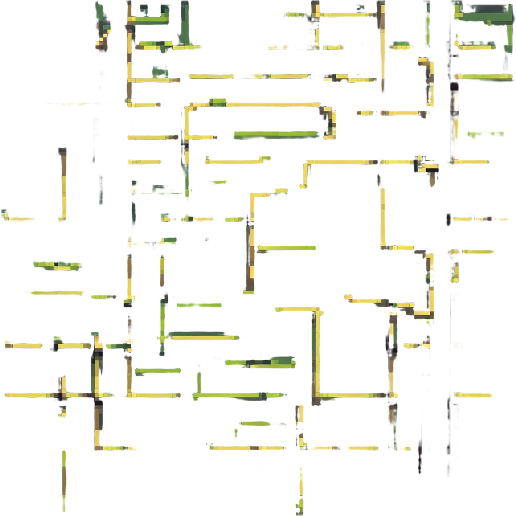 intersecting pathways, two or more winding paths crossing each other emoji