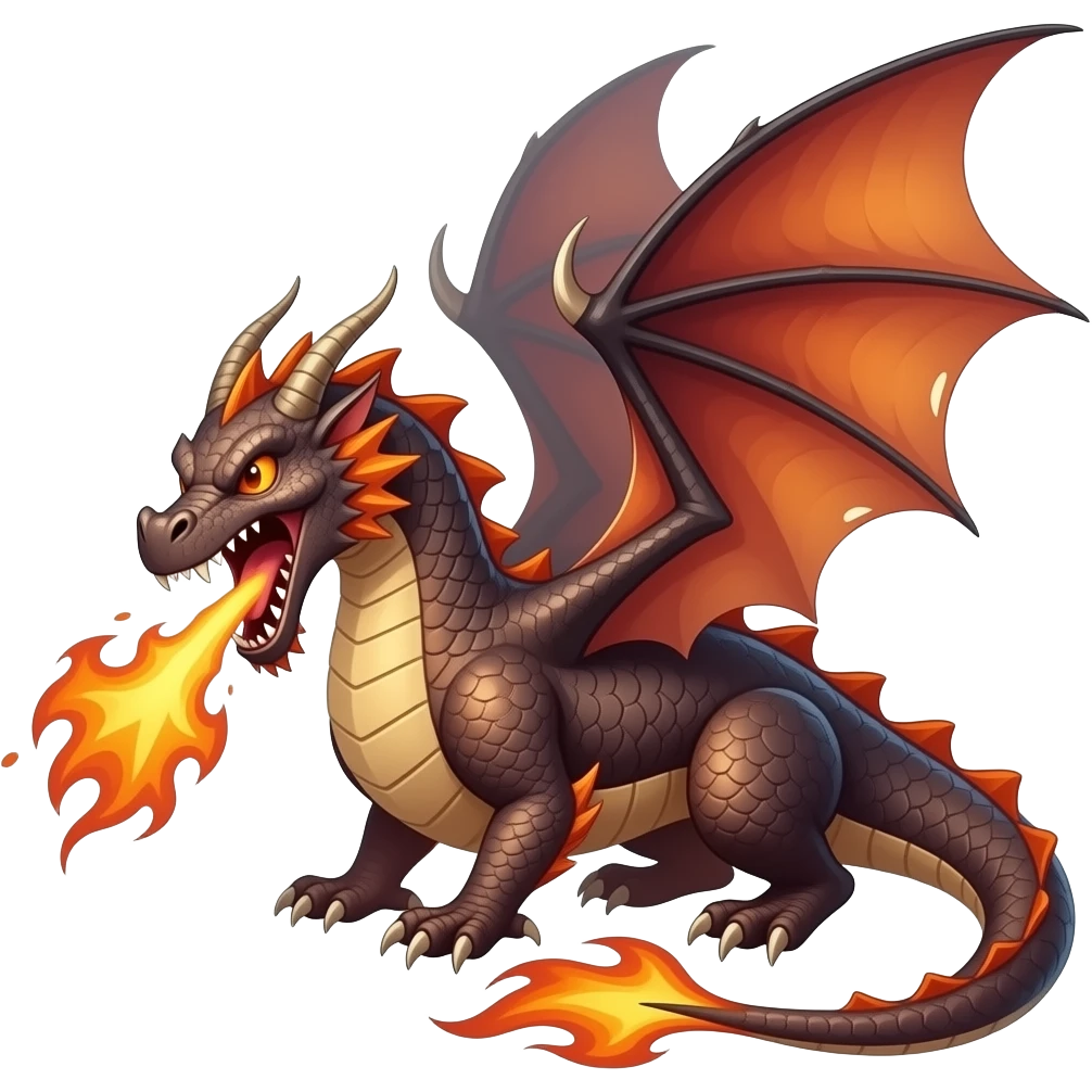 Dragon Flame emoji