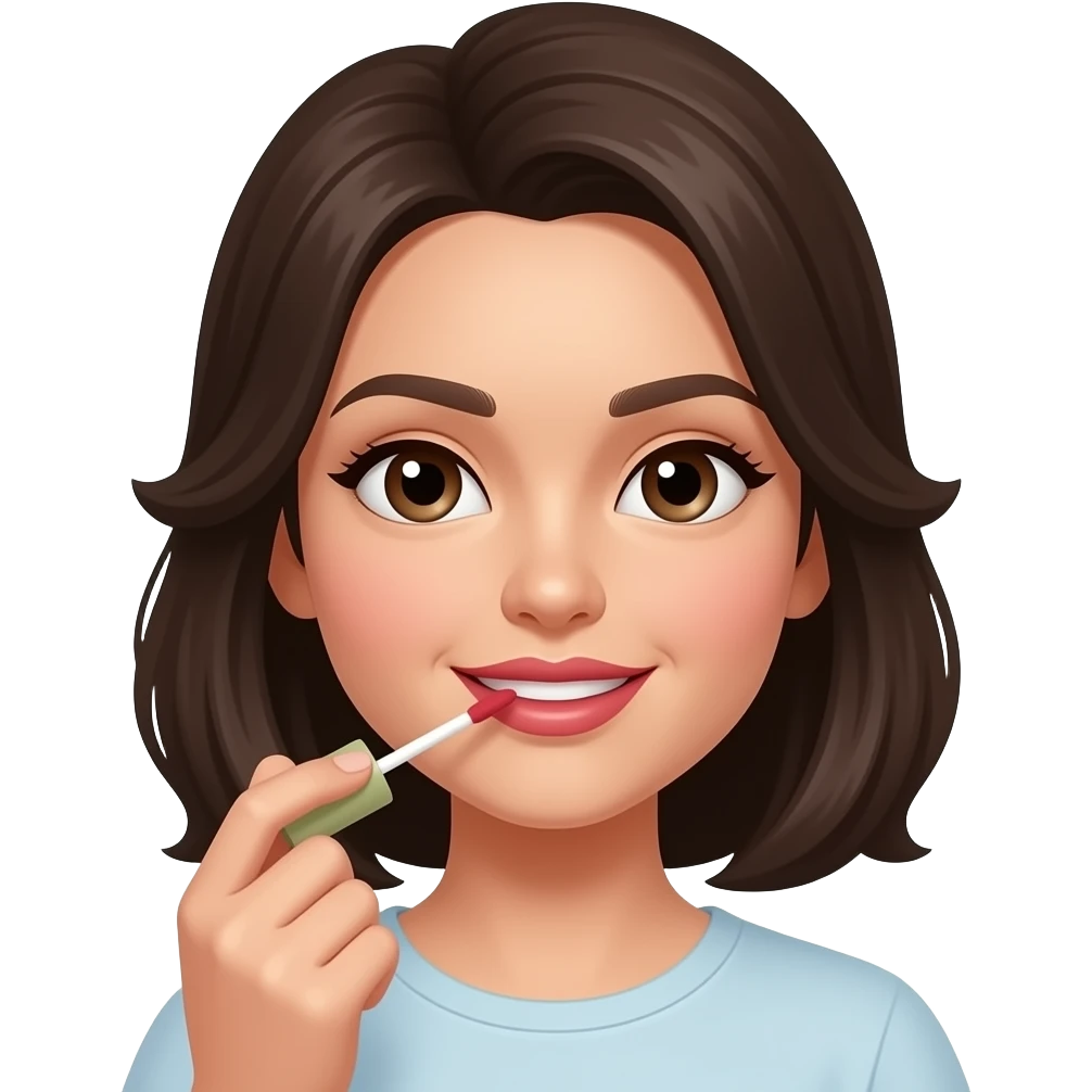 Lipgloss emoji emoji