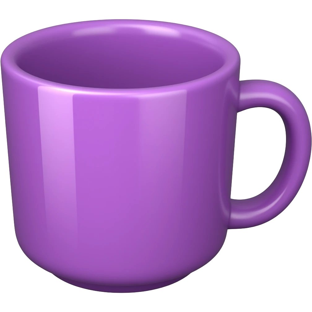 Purple cup emoji