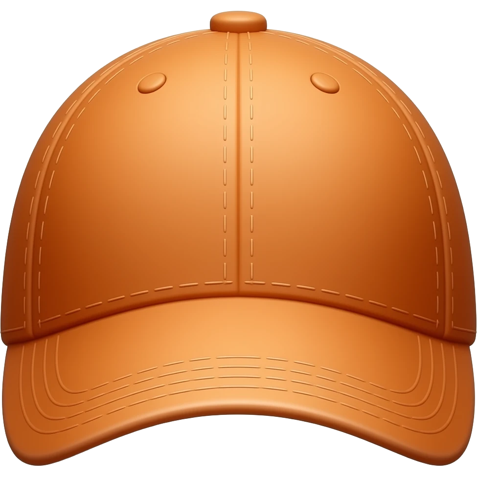 Orange cap emoji