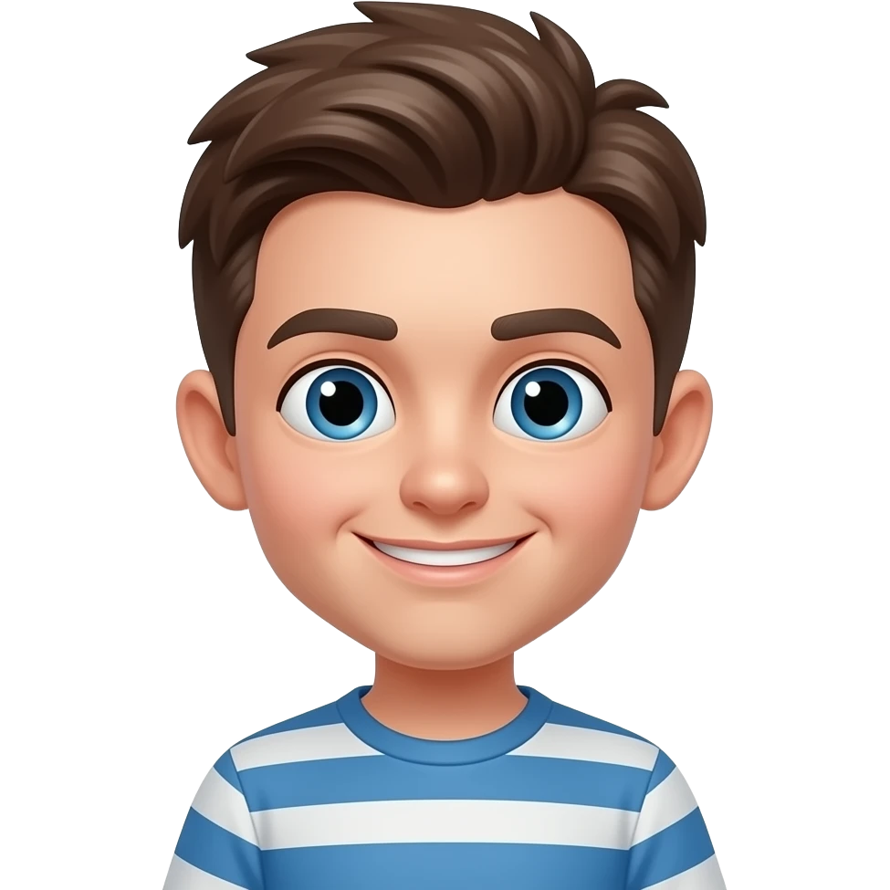 Crazy boy emoji