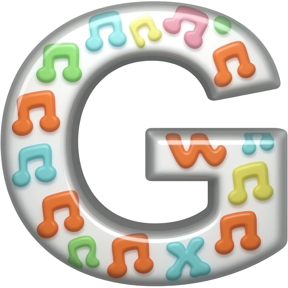 dancing letter "G" emoji
