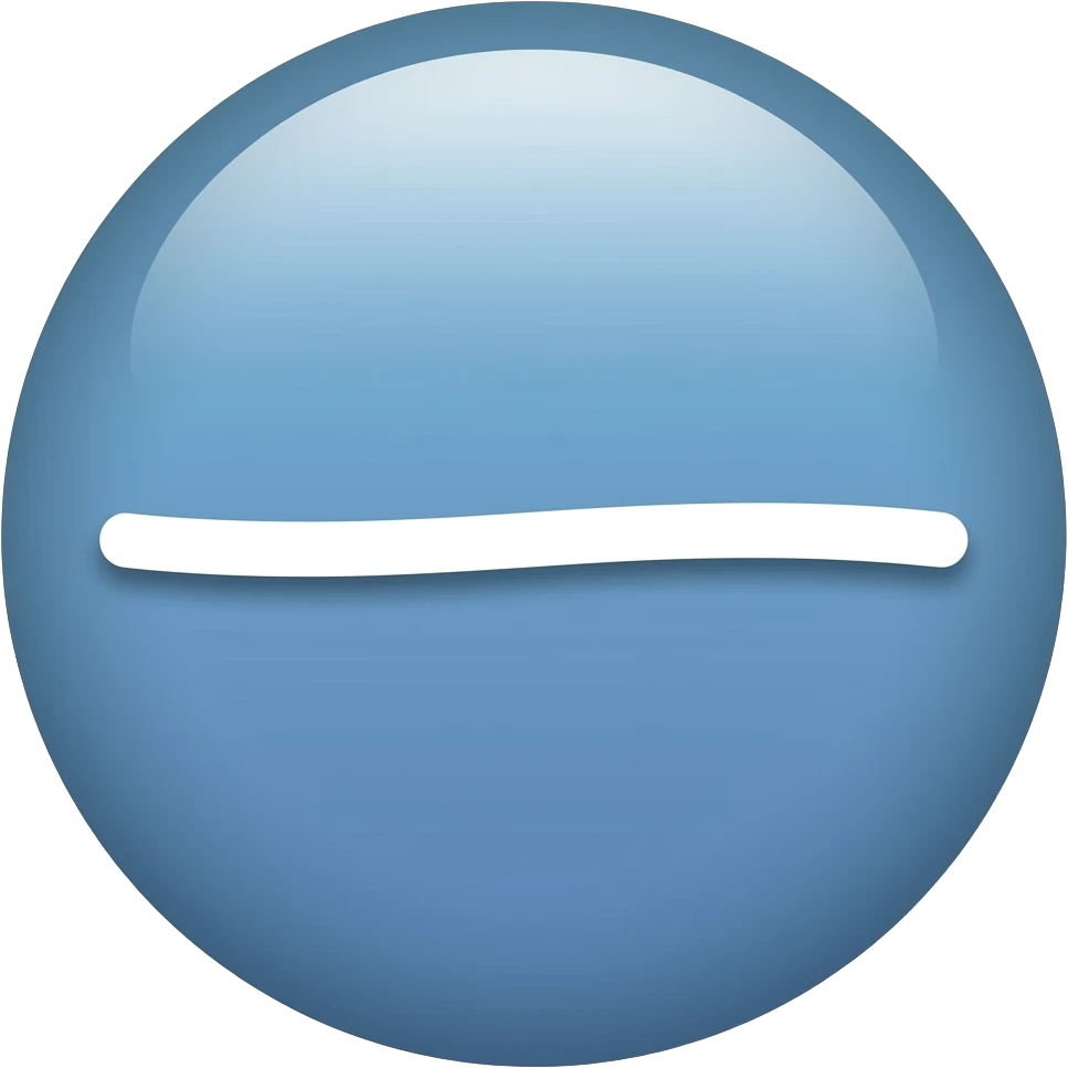 White horizontal line emoji