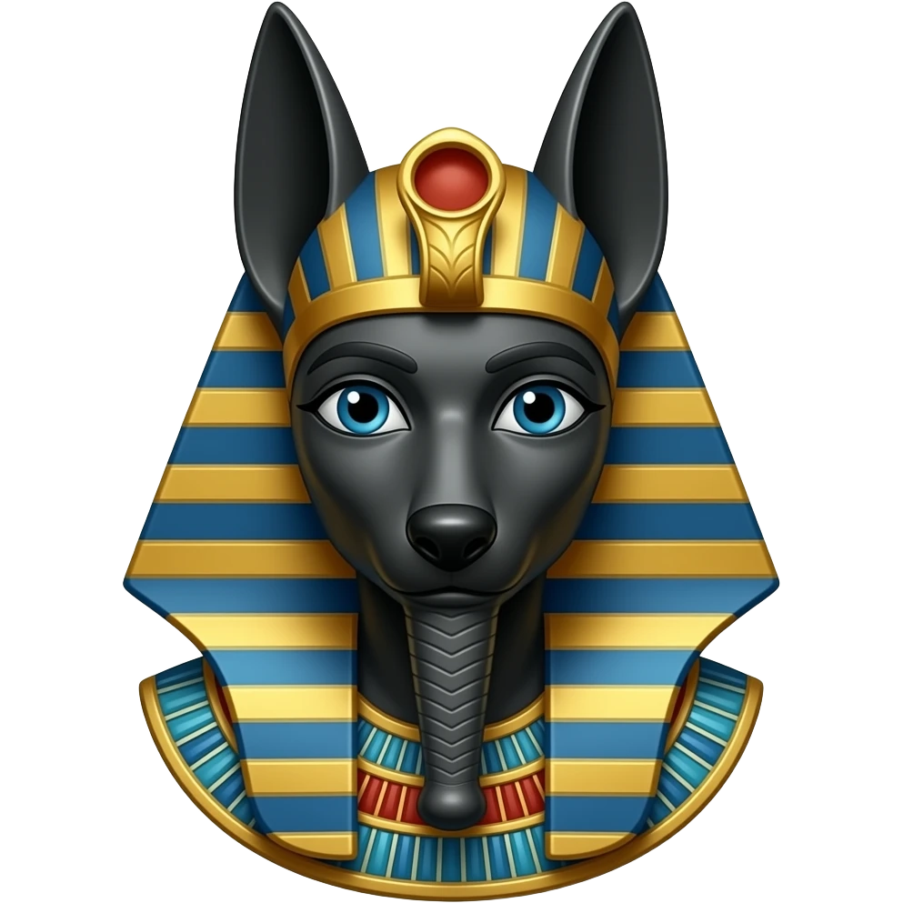 Anubis, Egyptian god emoji