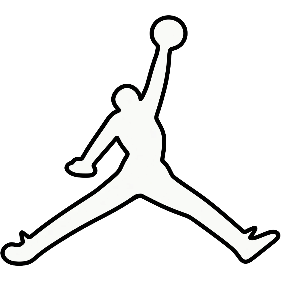 Jordan symbol outline emoji