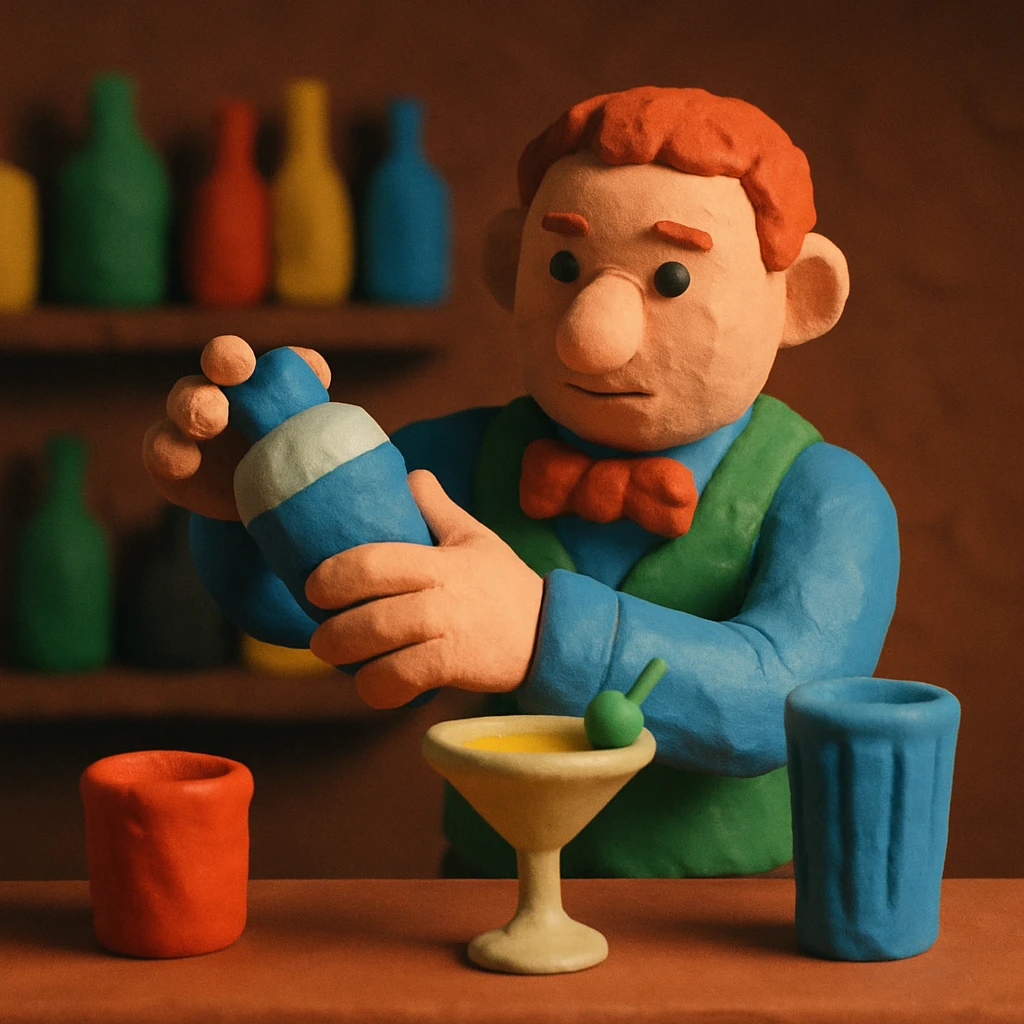 bartender mixing drinks emoji