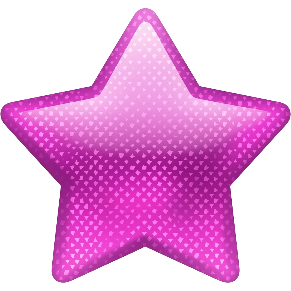 ✨sparkling stars magenta emoji
