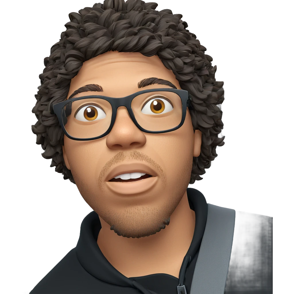 cool dude with glasses emoji