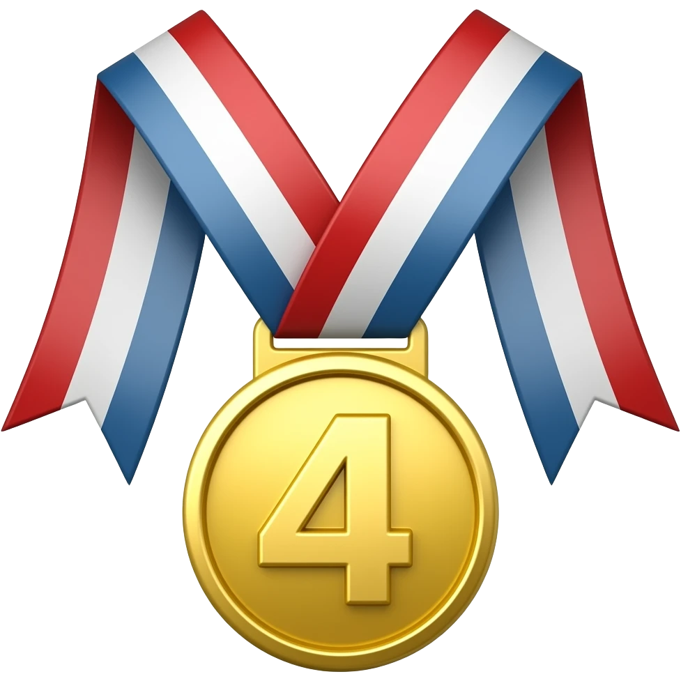 4th Place Medal emoji