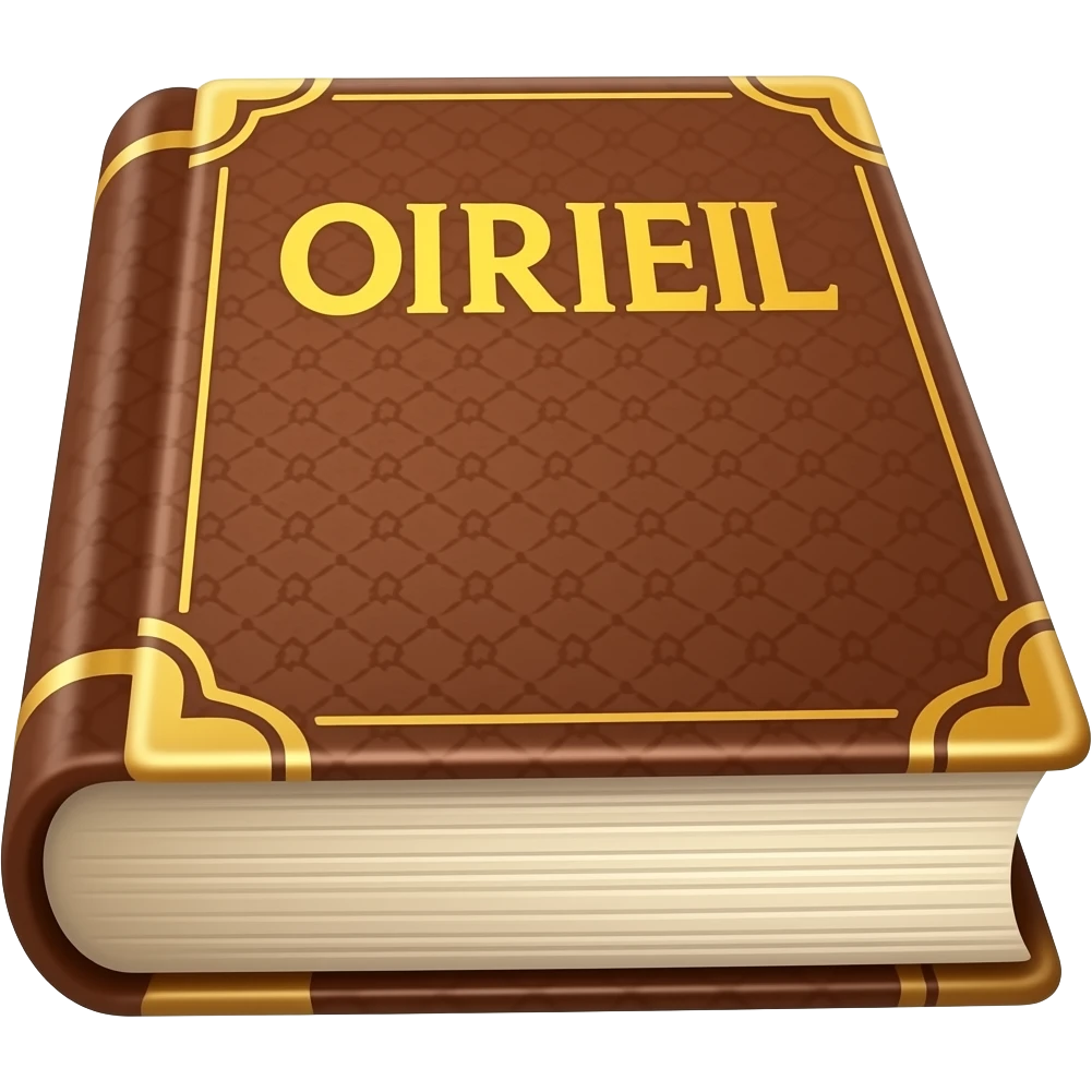 The Bible Emoji (standing, directly facing cam) emoji