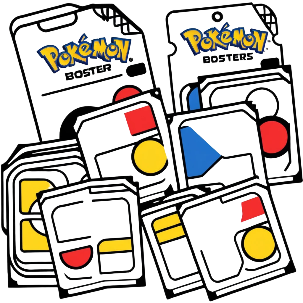 Pokémon booster packs shiny emoji