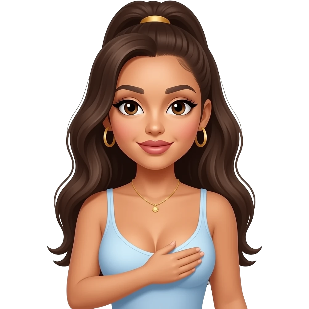 ariana grande breast feeding emoji