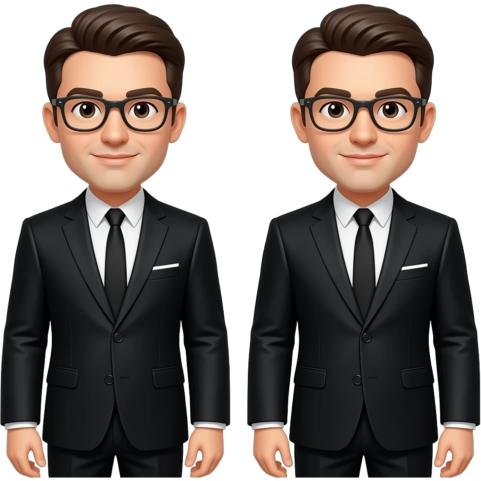 men in black emoji