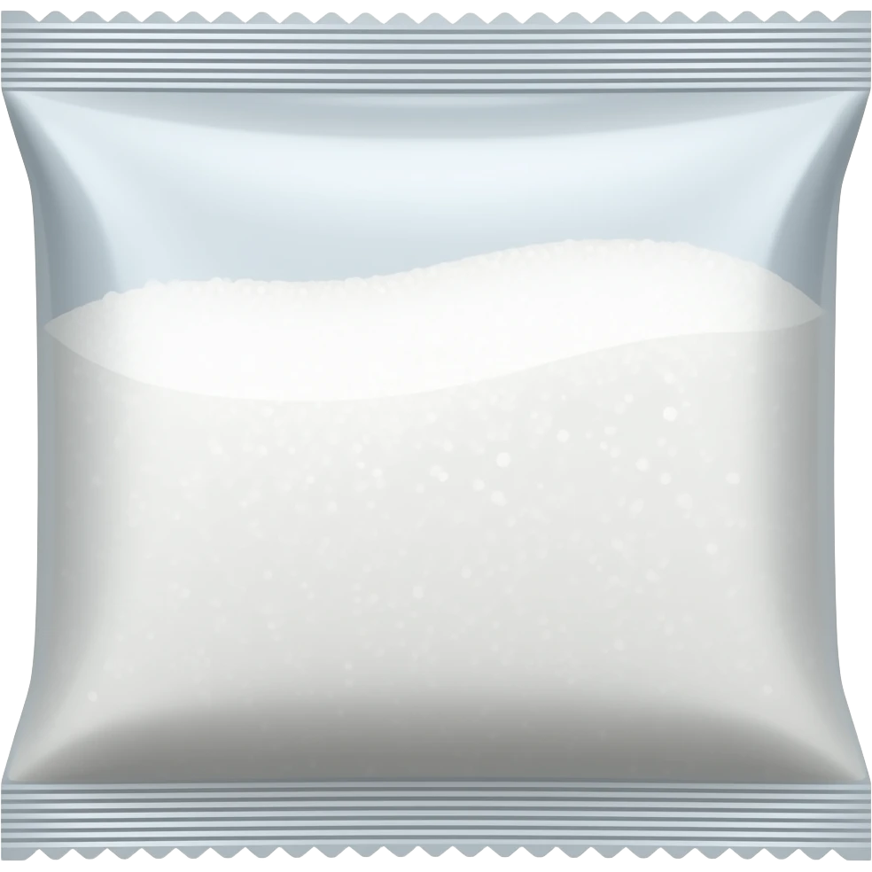 Bag of sugar emoji