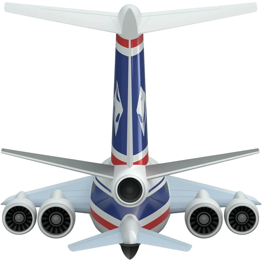 Lot polish il-62 4 engine 2 per side at the back emoji