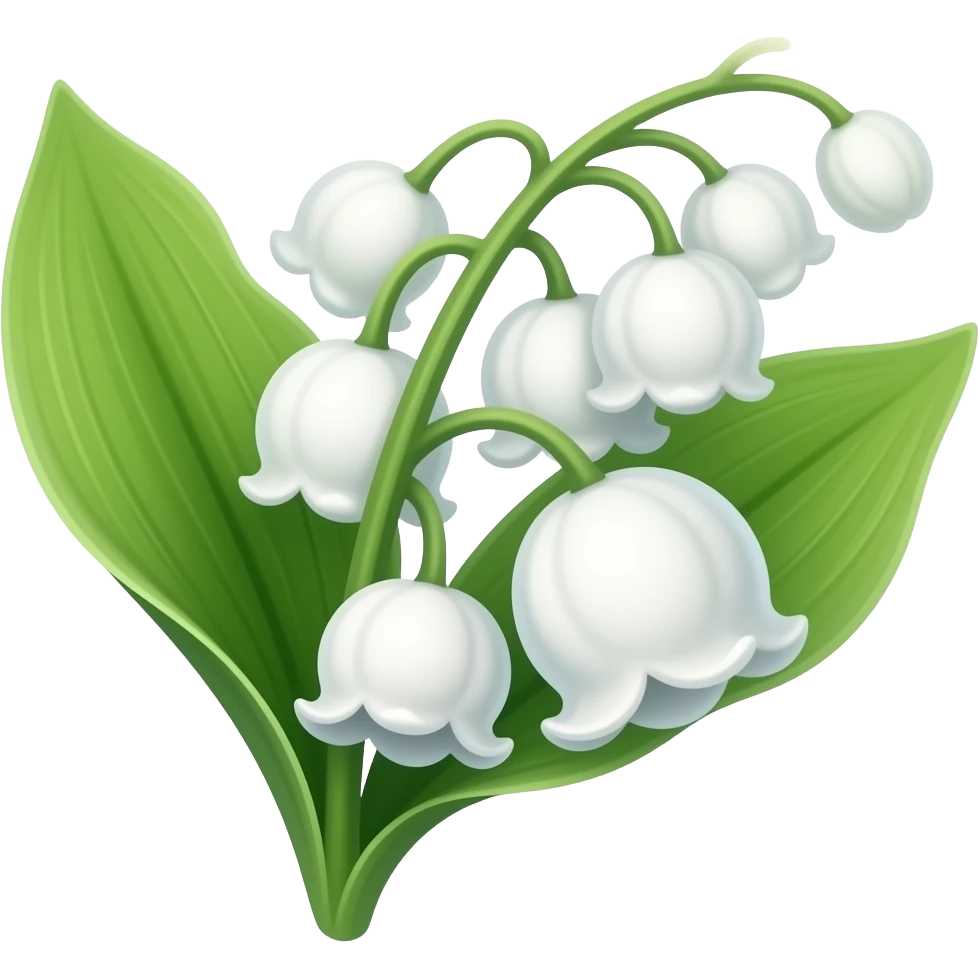 lily of the valley emoji