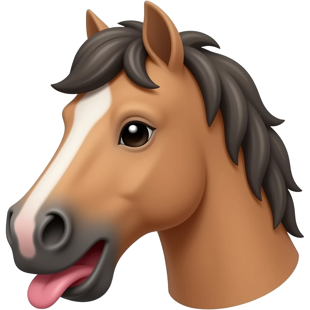 horse with its cock out emoji