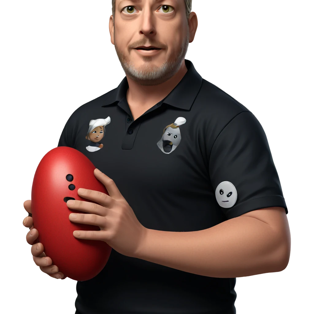 confident boy in black shirt emoji