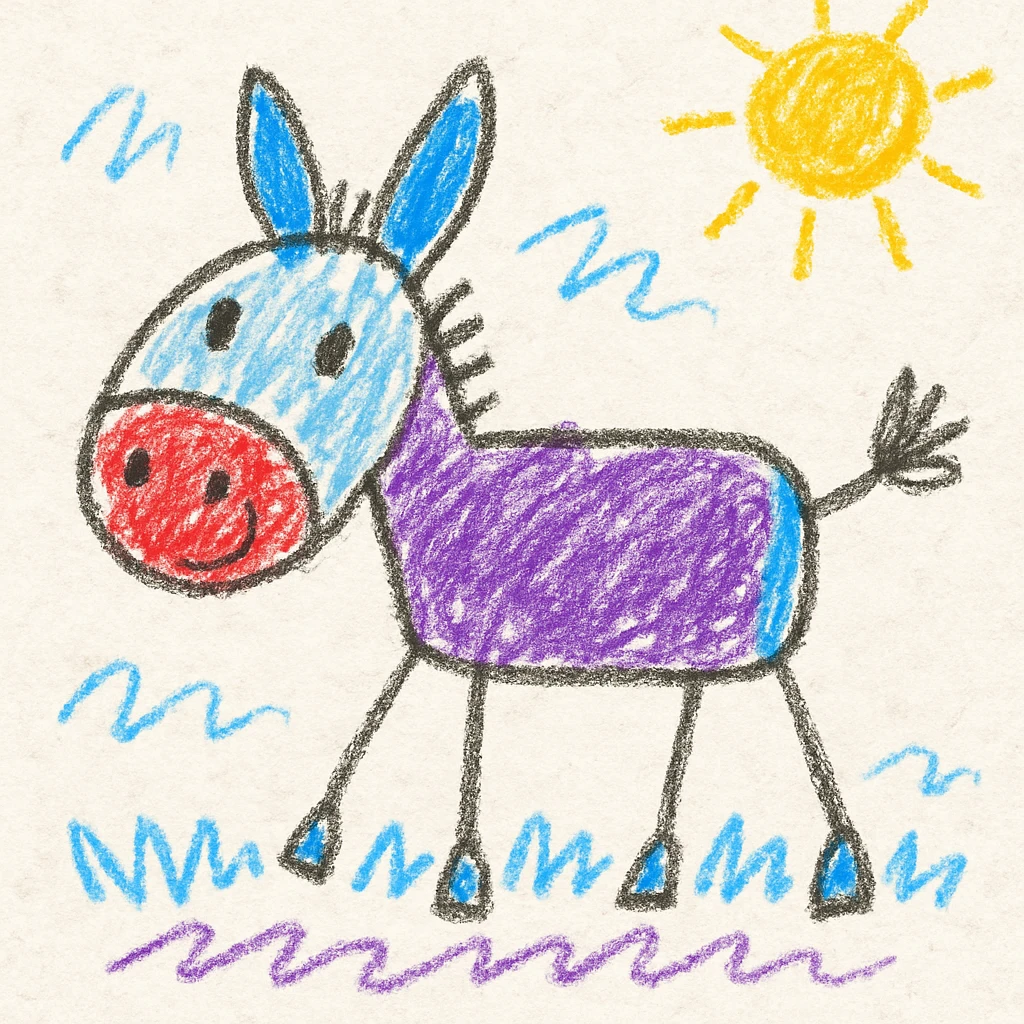 Donkey emoji