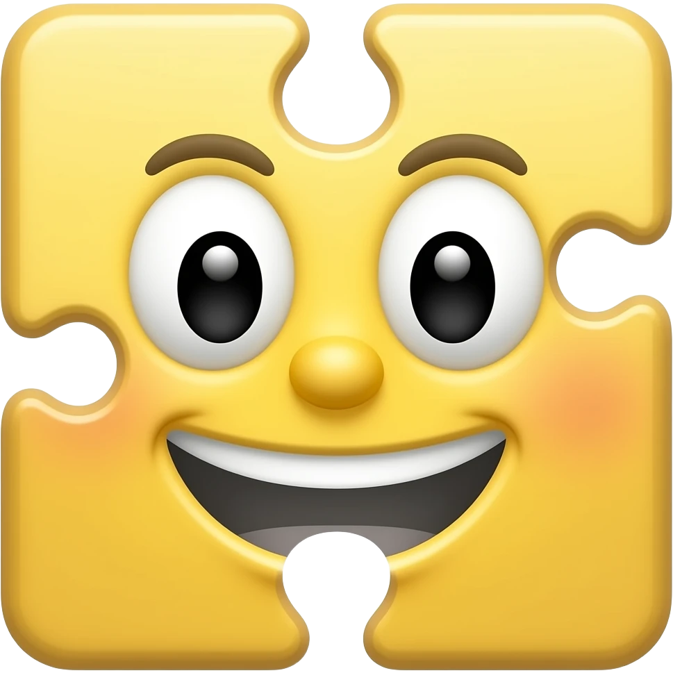 Funny emoji puzzle emoji